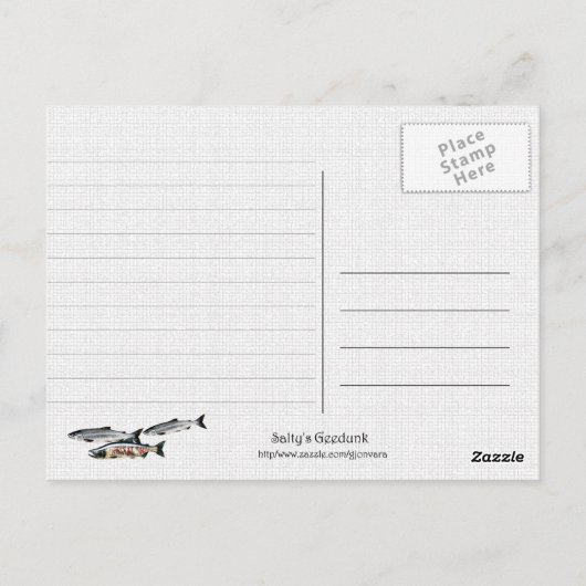 Carte Postale Ketchikan, Alaska (Dos)