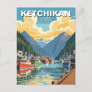 Carte Postale Ketchikan Alaska Travel
