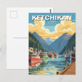 Carte Postale Ketchikan Alaska Travel (Devant / Derrière)