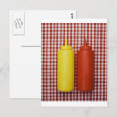 Carte Postale Ketchup & Mustard (Devant / Derrière)
