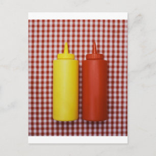 Carte Postale Ketchup & Mustard