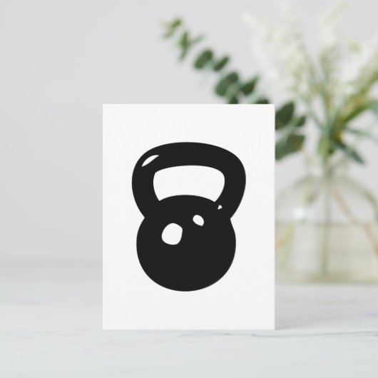 Carte Postale Kettlebell Workout (Debout devant)