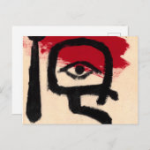 Carte Postale Kettledrummer par Paul Klee (Devant / Derrière)