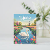 Carte Postale Keukenhof Pays-Bas (Debout devant)