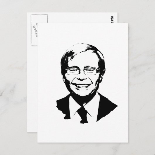 Carte Postale Kevin Rudd (Devant / Derrière)