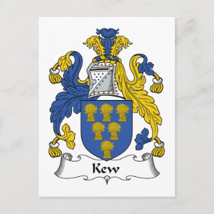 Carte Postale Kew Family Crest