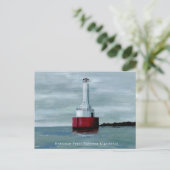 Carte Postale Keweenaw Waterway Upper Michigan UP phare (Debout devant)