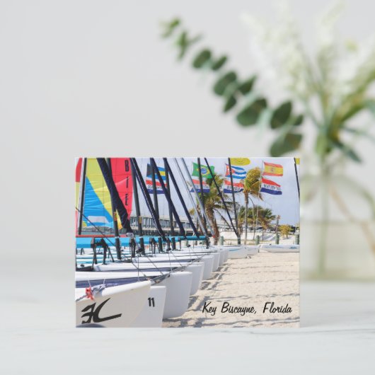 Carte Postale Key Biscayne, Floride (Debout devant)