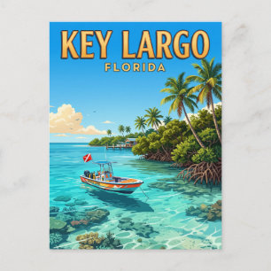 Carte Postale Key Largo Floride