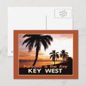 CARTE POSTALE KEY WEST (Devant / Derrière)