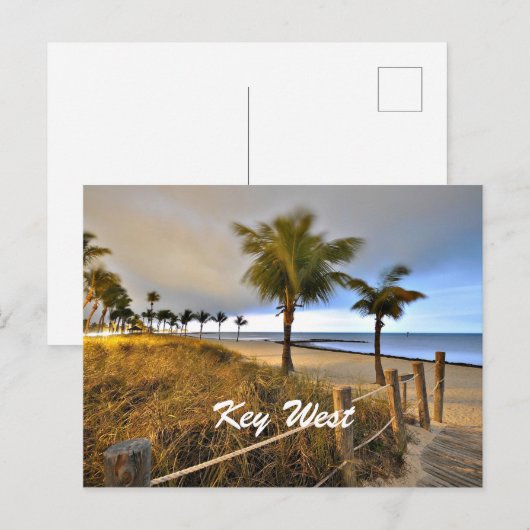 Carte postale Key West (Devant / Derrière)