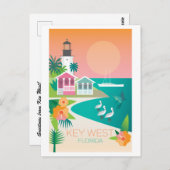 Carte postale Key West (Devant / Derrière)