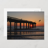 Carte Postale Key West, coucher de soleil de Floride, belle phot (Devant / Derrière)