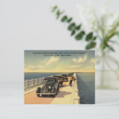 Carte Postale Key West FL Overseas Highway No Seasaster 1940 (Debout devant)