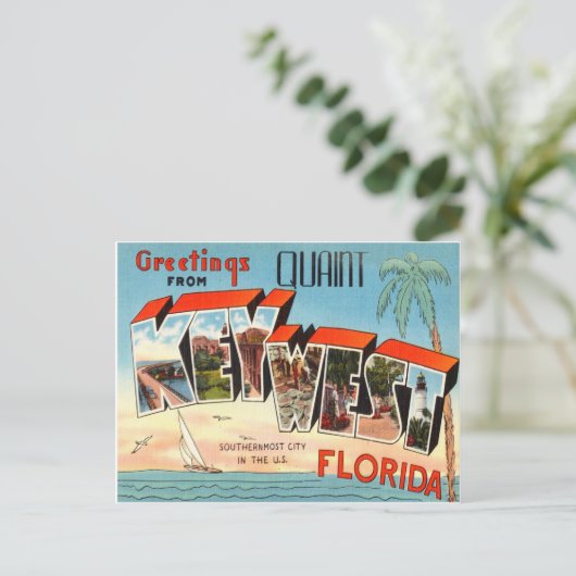 Carte Postale Key West Florida (Debout devant)