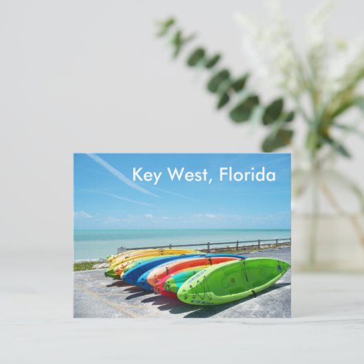 Carte postale Key West Florida Beach Ocean Photo (Debout devant)