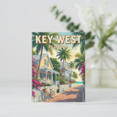 Carte Postale Key West Floride (Debout devant)