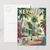 Carte Postale Key West Floride (Devant / Derrière)