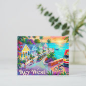 Carte Postale Key West Floride (Debout devant)