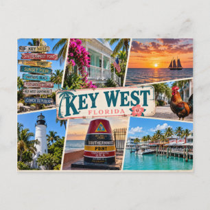 Carte Postale Key West Floride