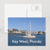 Carte Postale Key West, Floride (Devant / Derrière)
