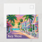 Carte Postale Key West Floride (Devant / Derrière)
