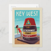 Carte Postale Key West | Floride (Devant / Derrière)
