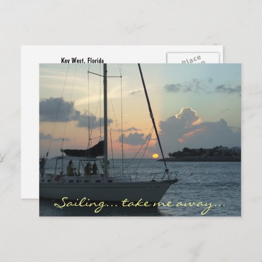 Carte postale Key West (h) (Devant / Derrière)