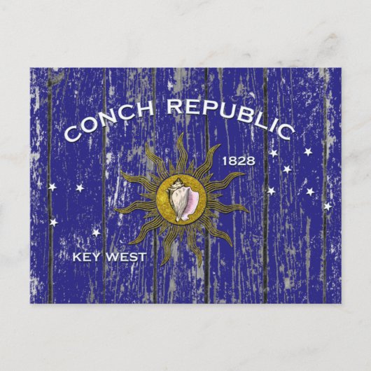 Carte Postale Key West Vintage Weathered (Devant)