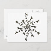 Carte Postale KeysSuccessStarBurst0328093 (Devant / Derrière)