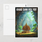 Carte Postale Khao Sam Roi Yot Phraya Nakhon Cave Thaïlande (Devant / Derrière)