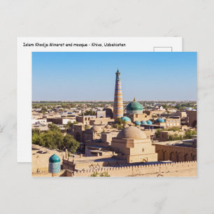 Carte Postale Khiva célèbre - Ouzbékistan