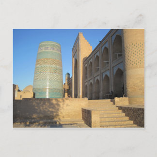 Carte Postale Khiva, Chiwa, Ouzbékistan Kalta-Minor-Minarett