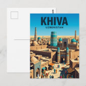 Carte Postale Khiva Ouzbékistan (Devant / Derrière)
