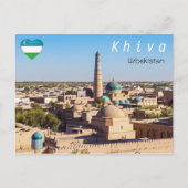 Carte Postale Khiva - Ouzbékistan (Devant)