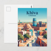 Carte Postale Khiva Ouzbékistan (Devant / Derrière)