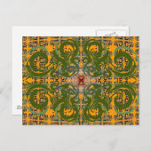 Carte Postale Khokhloma Exotique (Devant / Derrière)