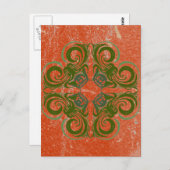 Carte Postale Khokhloma Exotique (Devant / Derrière)