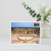 Carte Postale Khoms - Libye - (Debout devant)