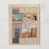 Carte Postale Khosro devant le palais de Shirin (Devant)