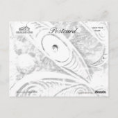 Carte Postale kia (Dos)