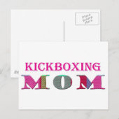 Carte Postale KickboxingMom (Devant / Derrière)