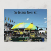 Carte Postale Kiddes Voiture et Camion Parc d'attractions Ride (Devant)