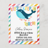 Carte Postale KIds restez en contact KIT (Devant)