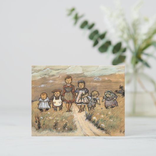 Carte Postale Kids Zille (Debout devant)