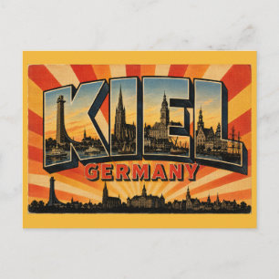 Carte Postale Kiel Allemagne Ville portuaire baltique
