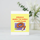 Carte Postale kielbasa (Debout devant)