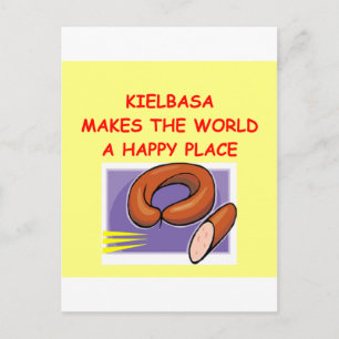Carte Postale kielbasa