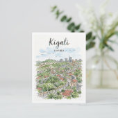 Carte Postale Kigali Rwanda (Debout devant)