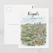Carte Postale Kigali Rwanda (Devant / Derrière)